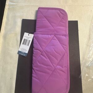 Vera Bradley curling iron and hot iron holder